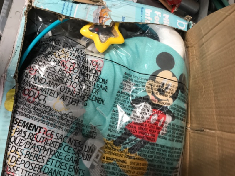 Photo 1 of Bright Starts Disney Baby Mickey Mouse Infant to Toddler Rocker with Vibrations and 