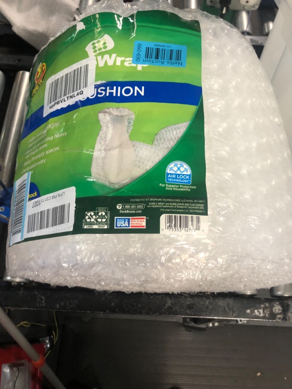 Photo 2 of Duck Brand Bubble Wrap Roll, , Original Bubble Cushioning for Packing, Shipping, 