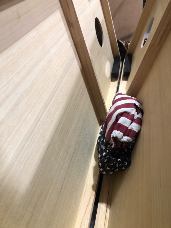 Photo 1 of *MINOR CUT IN CARRYING CASE*
GoSports Classic Cornhole Set 