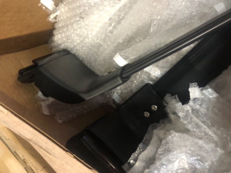 Photo 1 of MPH Production 2Pcs 48" (120cm) Universal Fit Black Adjustable Aluminum Window Frame Roof 