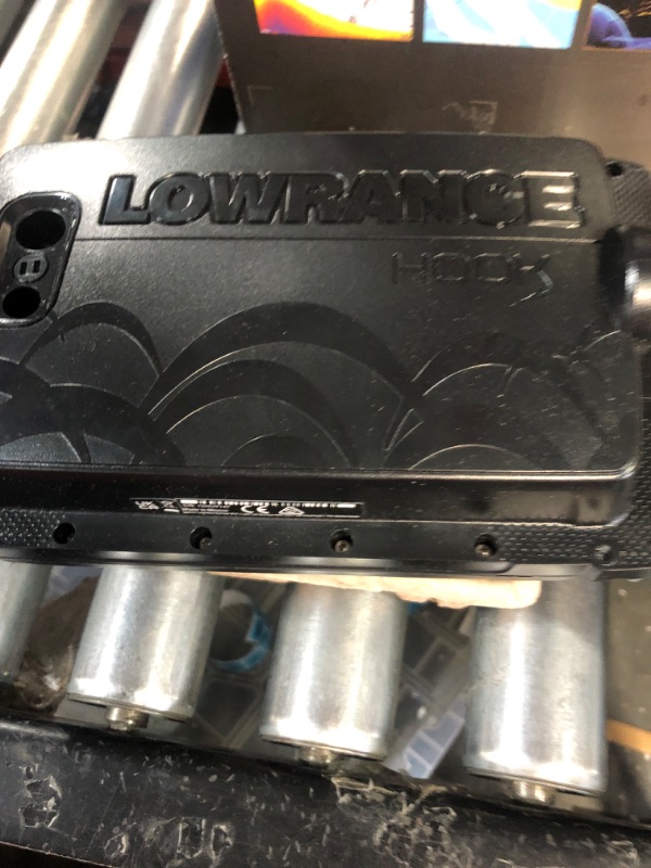 Photo 4 of * item sold for parts/repair * 
Lowrance Hook Reveal 7 Inch Fish Finders with Transducer, Plus Optional Preloaded Maps 7 