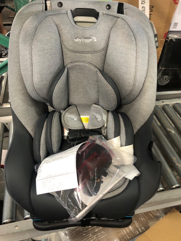 Photo 3 of Baby Jogger City Turn Rotating Convertible Car Seat | Unique Turning Car Seat Rotates for Easy in and Out, Phantom Grey