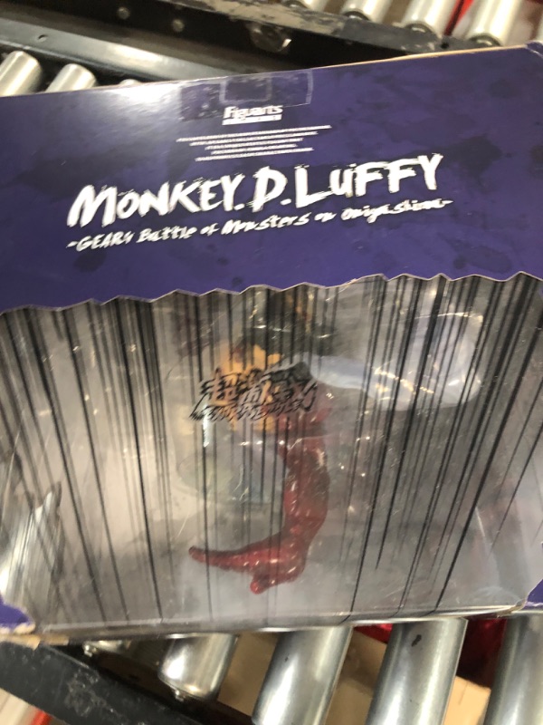 Photo 4 of **SMALL DAMAGED (SHOWN IN PHOTOS) **  TAMASHII NATIONS - One Piece - Monkey.D.Luffy (Gear4 Battle of Monsters on Onigashima), 