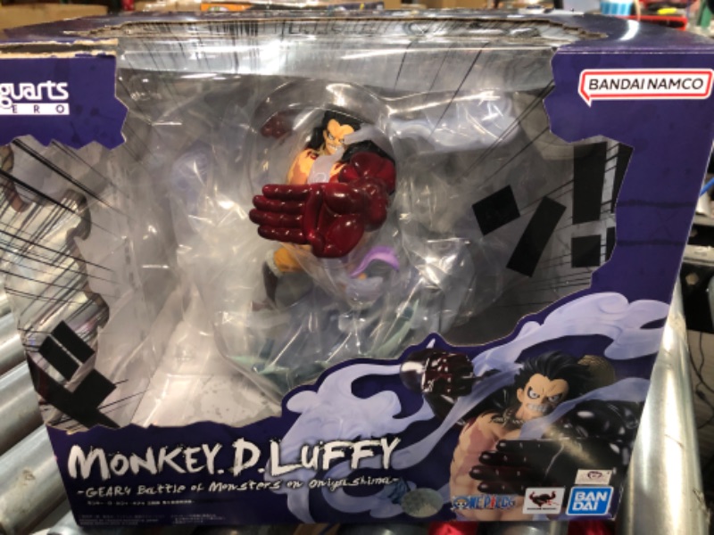 Photo 3 of **SMALL DAMAGED (SHOWN IN PHOTOS) **  TAMASHII NATIONS - One Piece - Monkey.D.Luffy (Gear4 Battle of Monsters on Onigashima), 