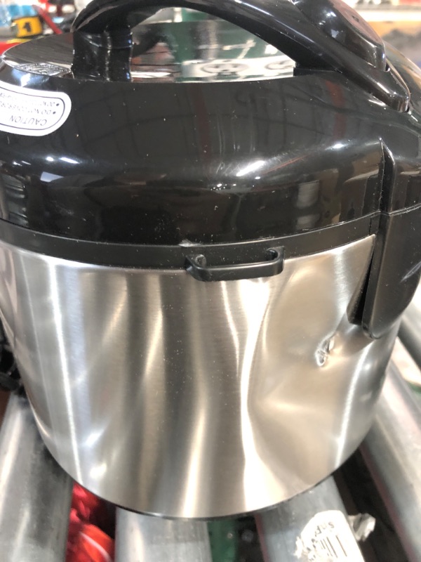 Photo 3 of **UNABLE TO TEST, DENT ON THE SIDE**   Aroma Housewares Select Stainless Digital Rice & Grain Multicooker, 