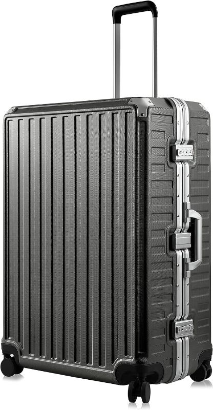 Photo 1 of ***SCRATCHED - SEE PICTURES***
LUGGEX Hard Shell Checked Luggage with Aluminum Frame - 28 Inch