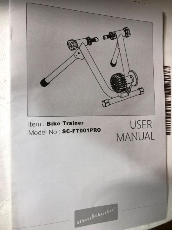 Photo 2 of * STOCK IMG AS REF** SLIVERY&CHAVALIER Smart Bike Resistance Trainer Stand for Indoor Riding Cycling with Power Mode Sensor, Noise Reduction, Compatible with Onelap, Zwift and Bluetooth 4.0 SILVER