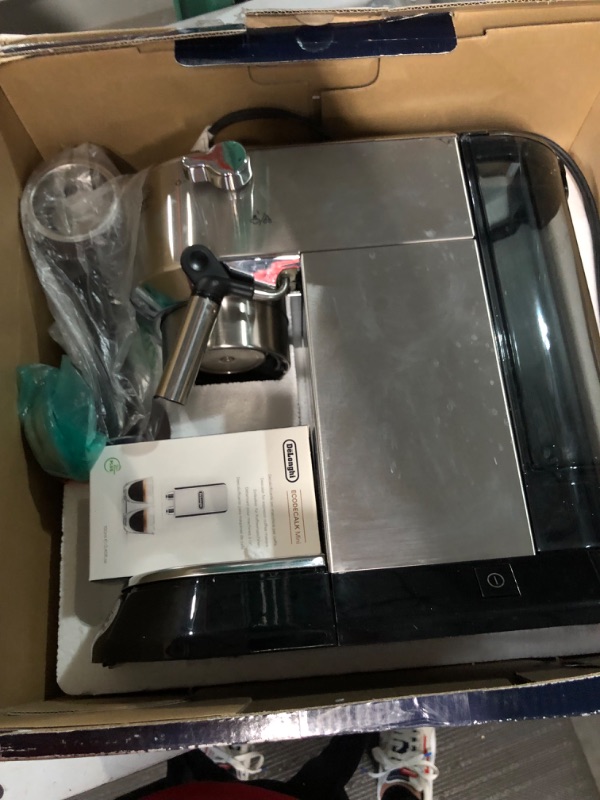 Photo 2 of *DID NOT TURN ON - SELLING FOR PARTS* De'Longhi EC680M Espresso, Stainless Steel, Metallic