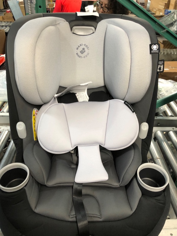 Photo 3 of Maxi-Cosi Pria All-in-One Convertible Car Seat, rear-facing, from 4-40 pounds; forward-facing to 65 pounds; and up to 100 pounds in booster mode, Blackened Pearl