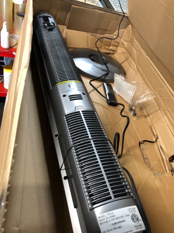 Photo 1 of *SELLING FOR PARTS* LASKO FAN/HEATER WITH REMOTE 