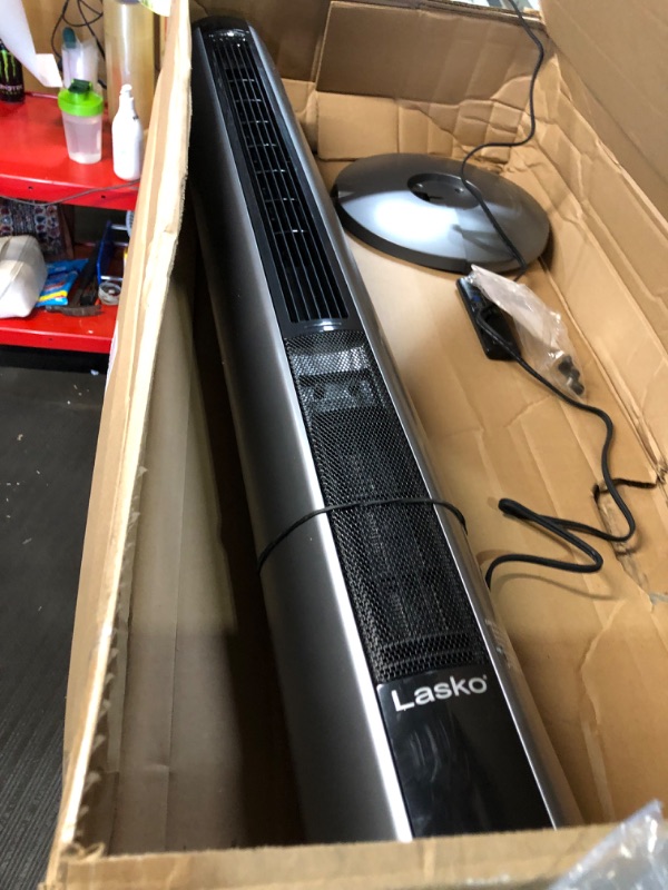 Photo 1 of *SELLING FOR PARTS* LASKO FAN/HEATER WITH REMOTE 