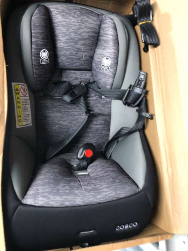 Photo 3 of Cosco Mighty Fit 65 DX Convertible Car Seat (Heather Onyx Gray)