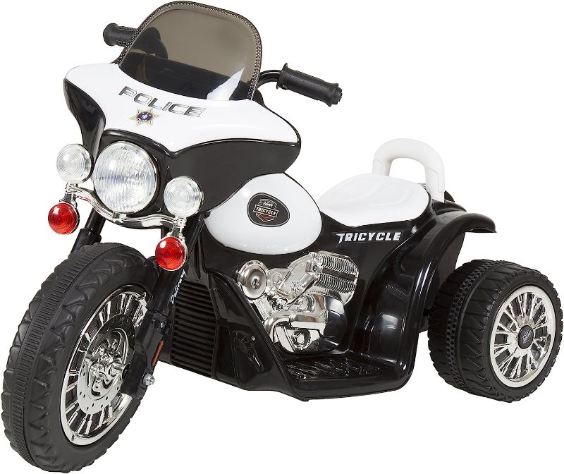 Photo 1 of *DIDN'T TURN ON* Kids Motorcycle Ride On Toy – 3-Wheel Battery Powered Motorbike for Kids 3 and Up