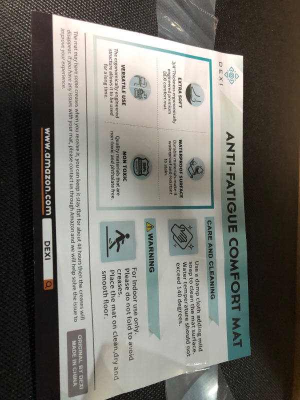 Photo 1 of **NON-REFUNDABLE-SEE COMMENTS** DEXI Anti Fatigue Kitchen Mat