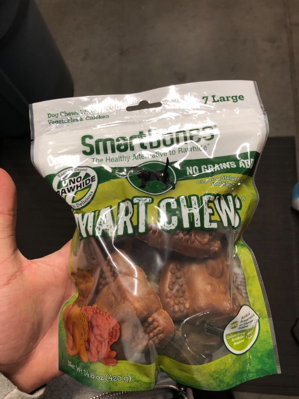 Photo 2 of (3 Pack) Smartchews Safari Chews For Dogs, Large, 7 Pieces Each