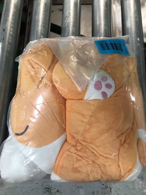 Photo 2 of Adorlynetty 22” Cute Corgi Plush, Soft Corgi Stuffed Animal Shiba Inu Plush Pillow Big Dog Weight Stuffed Animals Dog Plush for Kids Baby Boys Girls Corgi Plush 22“