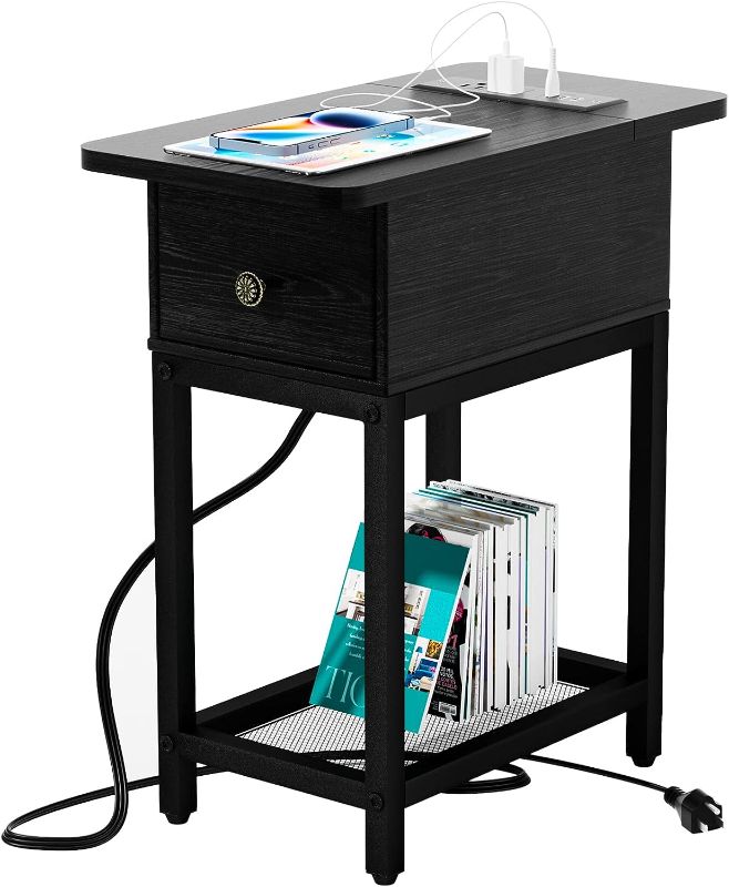 Photo 1 of **STOCK PHOTO REFERENCE ONLY**End Table with Charging Station