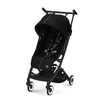 Photo 1 of CYBEX Libelle 2 Ultra Compact and Lightweight Baby Pockit Travel Stroller with UPF 50+ Sun Canopy for Babies and Toddlers - Carry-On Luggage Compliant - Compatible with CYBEX Car Seats,Moon Black