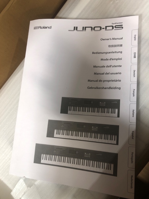 Photo 2 of Roland JUNO-DS 61-Key Lightweight Synth-Action Keyboard with Pro Sounds