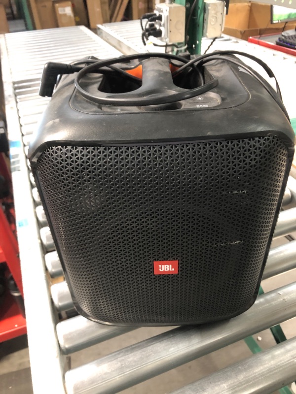 Photo 3 of JBL Partybox Encore Essential: 100W Sound, Built-in Dynamic Light Show, and Splash Proof Design, Black