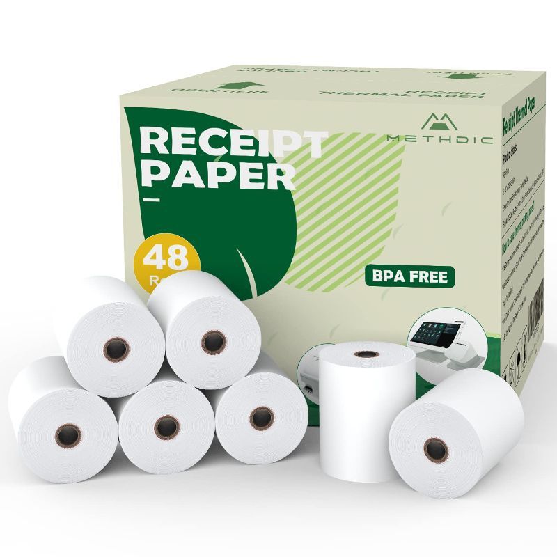 Photo 1 of receipt paper - 48 count