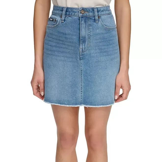 Photo 1 of DKNY Ladies Denim Skirt 8
