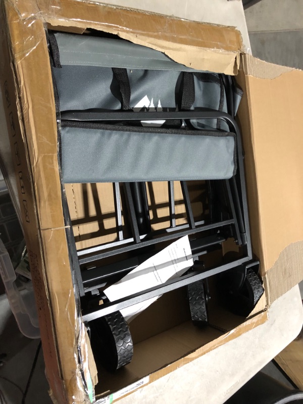 Photo 2 of ***USED***
KOMSURF Foldable Utility Wagons Heavy Duty Folding Cart 
