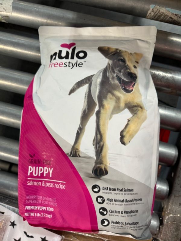 Photo 2 of (EXP 03/17/2024) Nulo Freestyle Dry Puppy Food, Premium Grain-Free Larger Kibble 