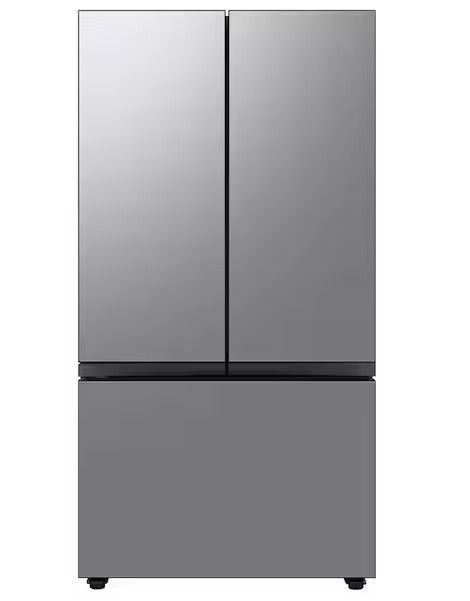 Photo 1 of ****SOLD AS IS ****NON REFUNDABLE*** 
 Bespoke 3-Door French Door Refrigerator (30 cu. ft.) with Beverage Center™ in Stainless Steel