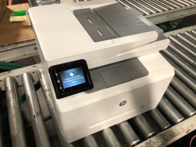 Photo 6 of **NONREFUNDABLE**FOR PARTS OR REPAIR**SEE NOTES**
HP Color LaserJet Pro M283fdw Wireless All-in-One Laser Printer, Remote Mobile Print, Scan & Copy, Duplex Printing, Works with Alexa (7KW75A), White