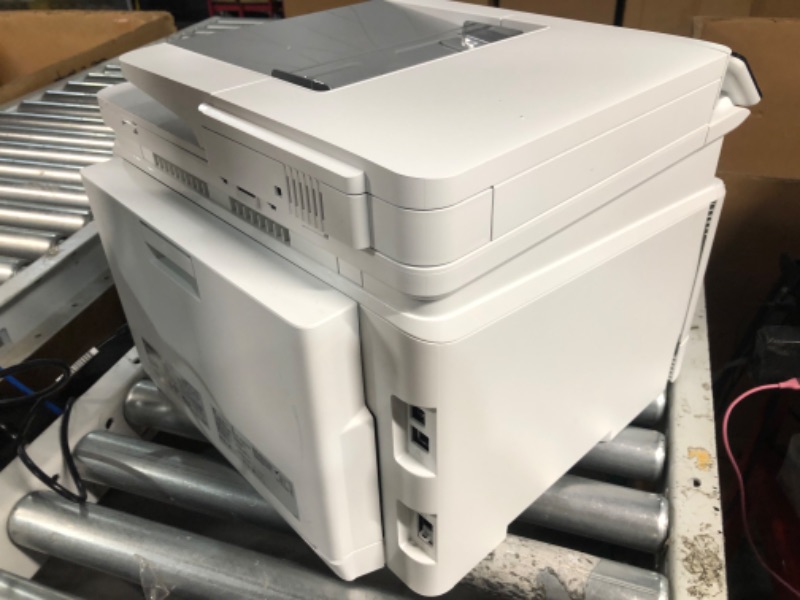 Photo 3 of **NONREFUNDABLE**FOR PARTS OR REPAIR**SEE NOTES**
HP Color LaserJet Pro M283fdw Wireless All-in-One Laser Printer, Remote Mobile Print, Scan & Copy, Duplex Printing, Works with Alexa (7KW75A), White