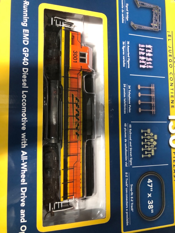 Photo 4 of Bachmann Trains - Rail Chief Ready To Run 130 Piece Electric Train Set - HO Scale