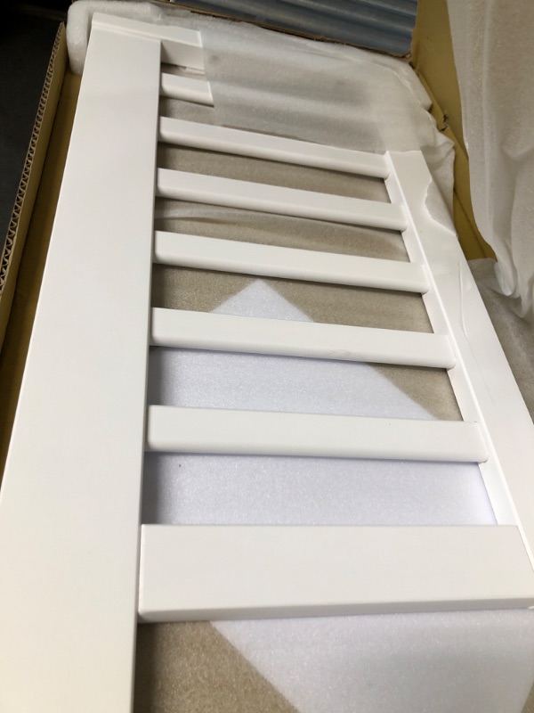 Photo 2 of DaVinci Toddler Bed Conversion Kit (M3099) in White Finish