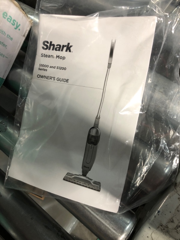 Photo 4 of (PARTS ONLY/ NO REFUNDS) Shark S1000 Steam Mop with 2 Dirt Grip Pads, Lightweight, Safe for all Sealed Hard Floors