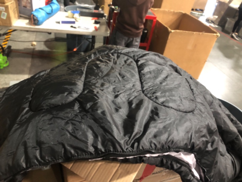 Photo 1 of *MINOR DAMAGE-MISSING CARRYING BAG*
Camping Sleeping Bag for Adults: Sportneer 3 Season Warm Cold Weather Waterproof 