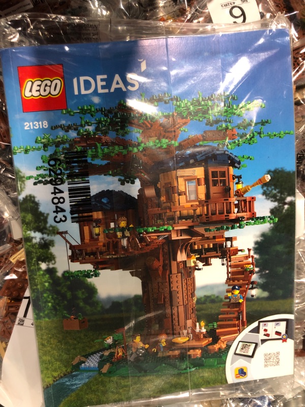 Photo 3 of **NON-REFUNDABLE-SEE COMMENTS**
 LEGO Ideas Tree House 21318, Model Construction Set for 16 Plus Year Olds with 3 Cabins, Interchangeable Leaves, Minifigures and a Bird Figure Kit