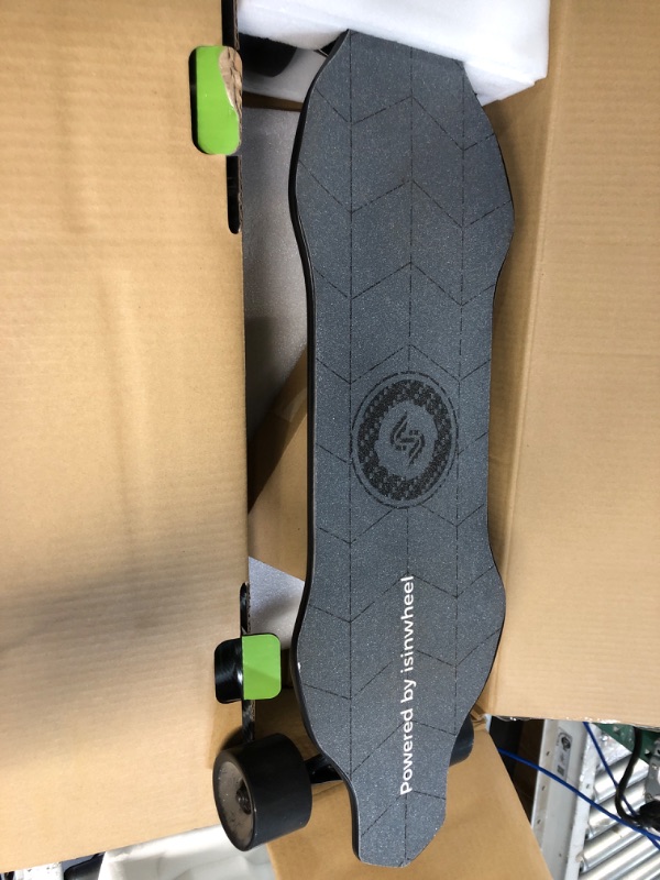 Photo 1 of *SEE CLERK NOTES*  - isinwheel V6 Electric Skateboard with Remote, 1200W Brushless Motor