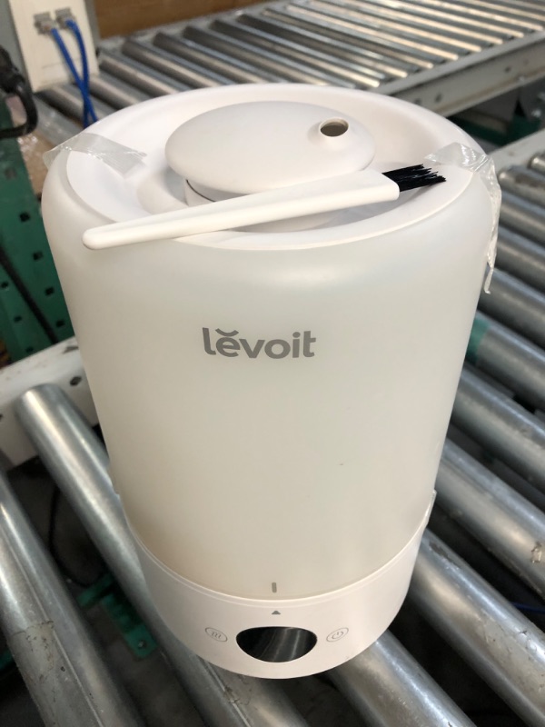 Photo 2 of **NO POWER ADAPTER** LEVOIT Smart Cool Mist Humidifiers for Bedroom, Top Fill Essential Oil Diffuser, Auto Humidity Adjustment with Sensor, Remote Control, Ideal for Baby Nursery and Plants, Quiet, Ultrasonic, 3L, White