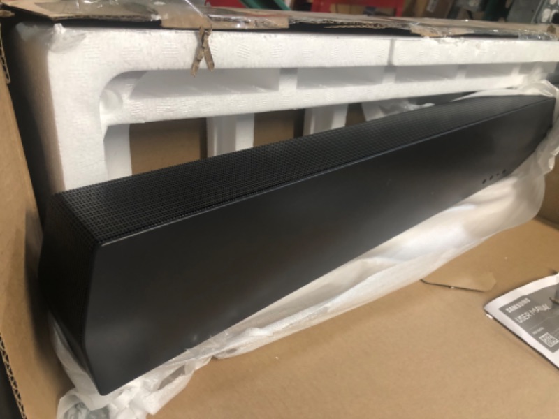 Photo 2 of SAMSUNG HW-B650 3.1ch Soundbar w/Dolby 5.1 DTS Virtual:X, Bass Boosted, Built-in Center Speaker, Bluetooth Multi Connection, Voice Enhance & Night Mode, Subwoofer Included, 2022 HW-B650 Soundbar