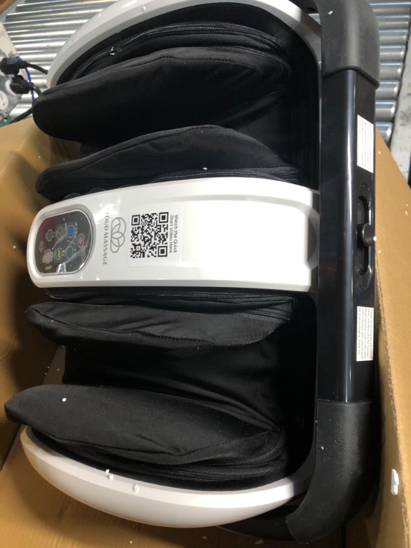 Photo 4 of **USED BUT APPEARS NEW**  Cloud Massage Shiatsu Foot Massager Machine - Increases Blood Flow Circulation, Deep Kneading, with Heat Therapy - Deep Tissue, Plantar Fasciitis, Diabetics, Neuropathy (with Remote)