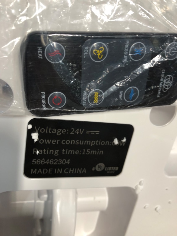 Photo 2 of **SEE NOTES/NON-REFUNDABLE FOR PARTS**
Cloud Massage Shiatsu Foot Massager Machine - Increases Blood Flow Circulation, Deep Kneading, with Heat Therapy - Deep Tissue, Plantar Fasciitis, Diabetics, Neuropathy (with Remote)