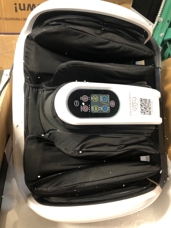 Photo 3 of **SEE NOTES/NON-REFUNDABLE FOR PARTS**
Cloud Massage Shiatsu Foot Massager Machine - Increases Blood Flow Circulation, Deep Kneading, with Heat Therapy - Deep Tissue, Plantar Fasciitis, Diabetics, Neuropathy (with Remote)