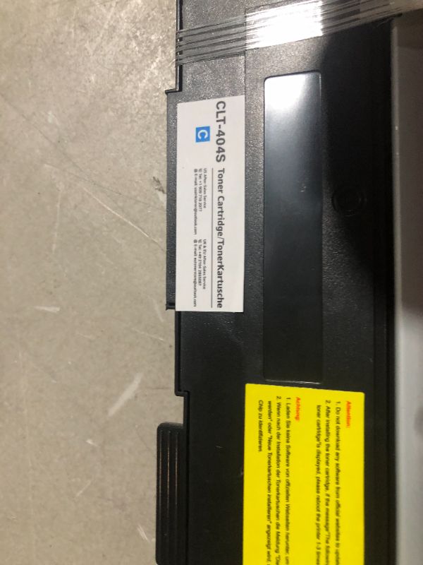 Photo 3 of ONLYU Compatible Toner Cartridge Replacement for Samsung CLT 404S CLT-K404S CLT-C404S CLT-M404S CLT-Y404S 