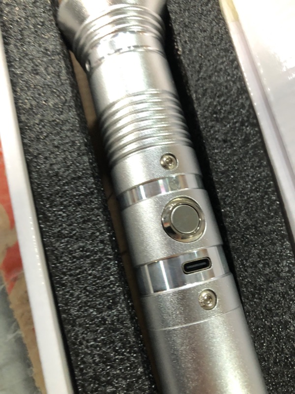 Photo 3 of HOCET Star Wars Neo Realistic Pixel Lightsaber Metal Hilt Full Size,Smooth Swing Force FX 