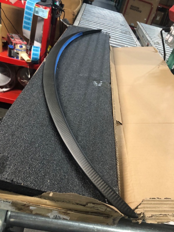 Photo 2 of AeroBon Real Carbon Fiber Trunk Spoiler  Tesla Model Y Spoiler 