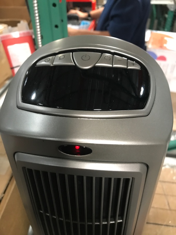 Photo 3 of Lasko 1500W Digital Ceramic Space Heater with Remote, Silver