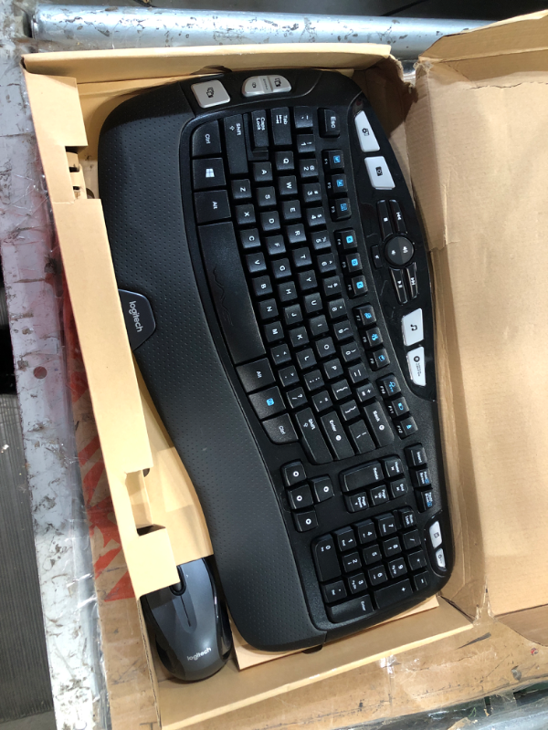 Photo 2 of Logitech MK570 Wireless Wave Keyboard and Mouse Combo, Black