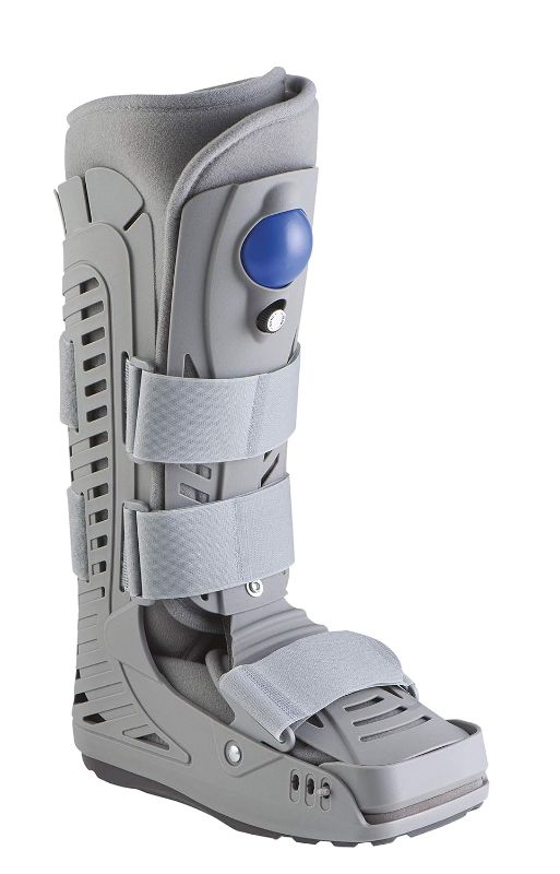 Photo 1 of **Stock photo for reference** X Large Orthopedic fracture boot, Grey