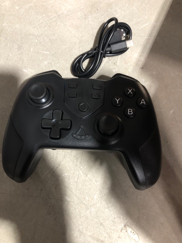 Photo 2 of TERIOS Wireless Pro Controller Compatible with Nintendo Switch,Switch Lite (Dark Black)