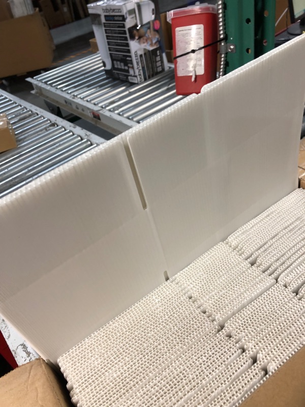 Photo 2 of UUKING 9x6x4 Shipping Boxes Set of 25, White Small Plastic Box for Moving, Mailing, Packing, 9 x 6 x 4 inch White